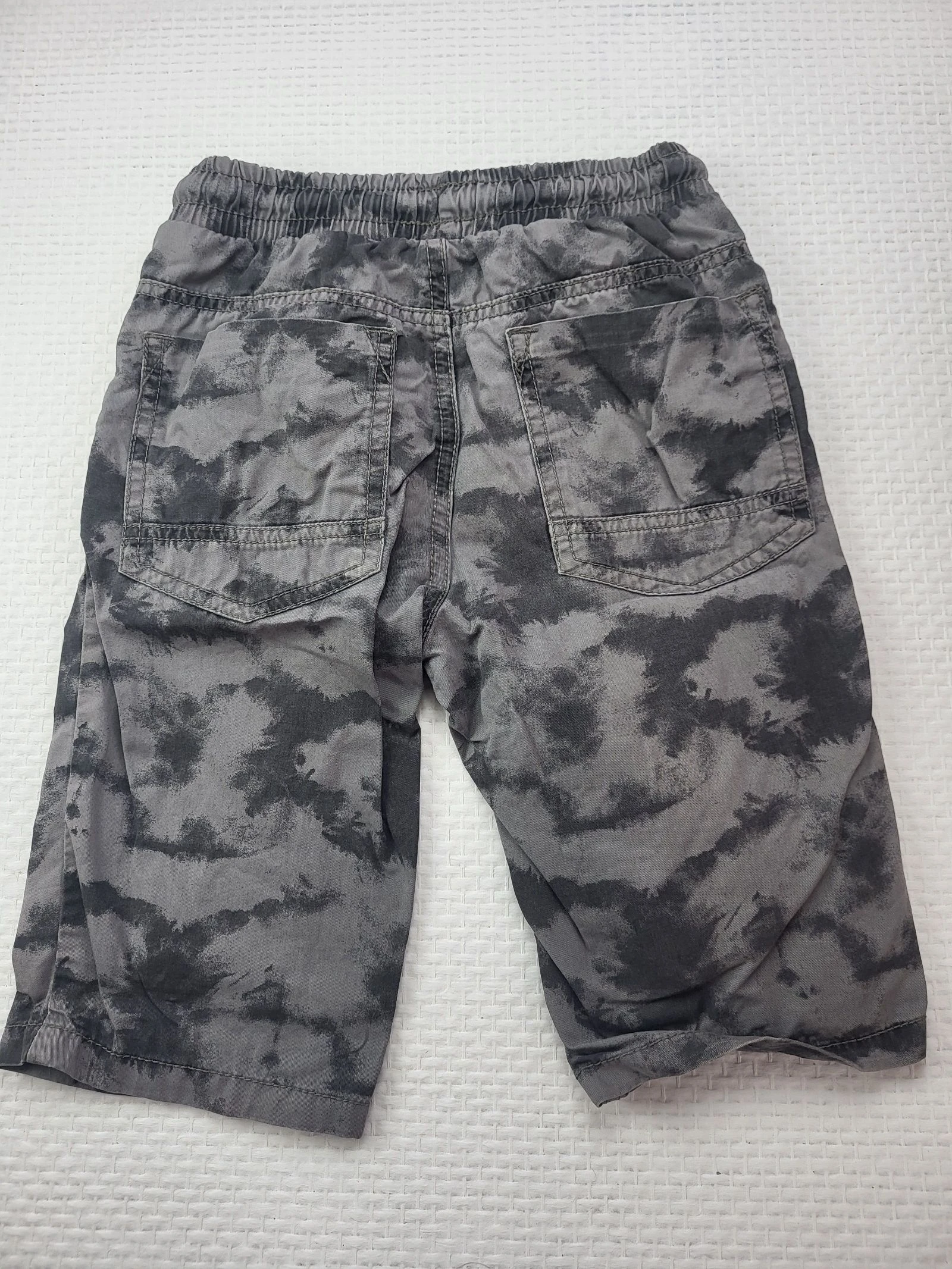 Bermudas / Shorts grises de camuflaje Tie & Dye Dopodopo – 7/8 años (128 cm) – photo 2